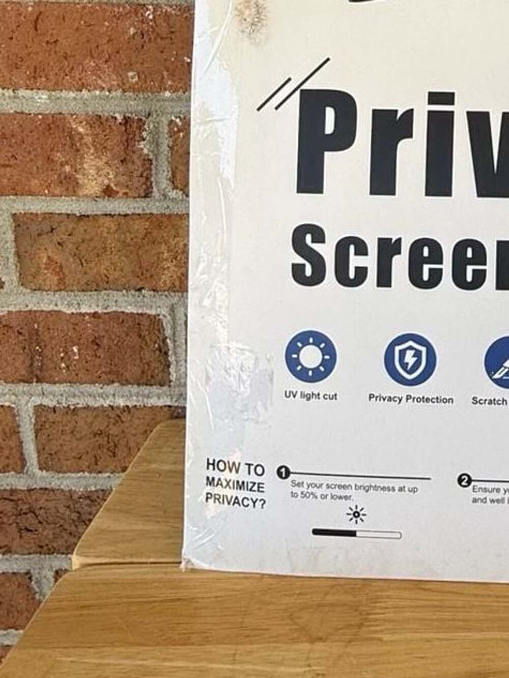 Mamol Privacy Screen Filter for Widescreen Monitor
